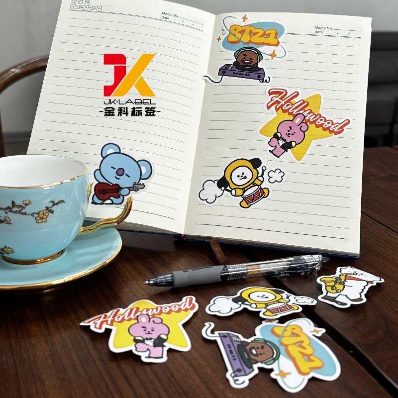 Cultural Creative Sticker Labels